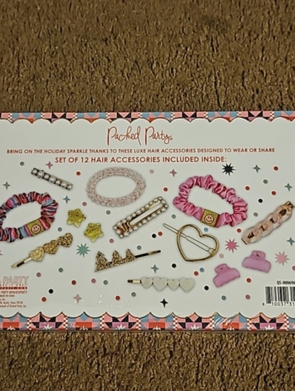 Packed party 12 days of holiday hair accessories